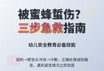 大班下学期安全教育被蜜蜂蛰了，怎么办？教案反思-幼师课件网