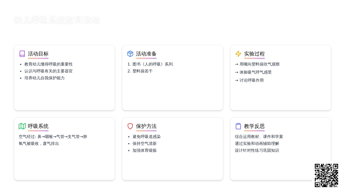 大班安全教育人的呼吸教案反思