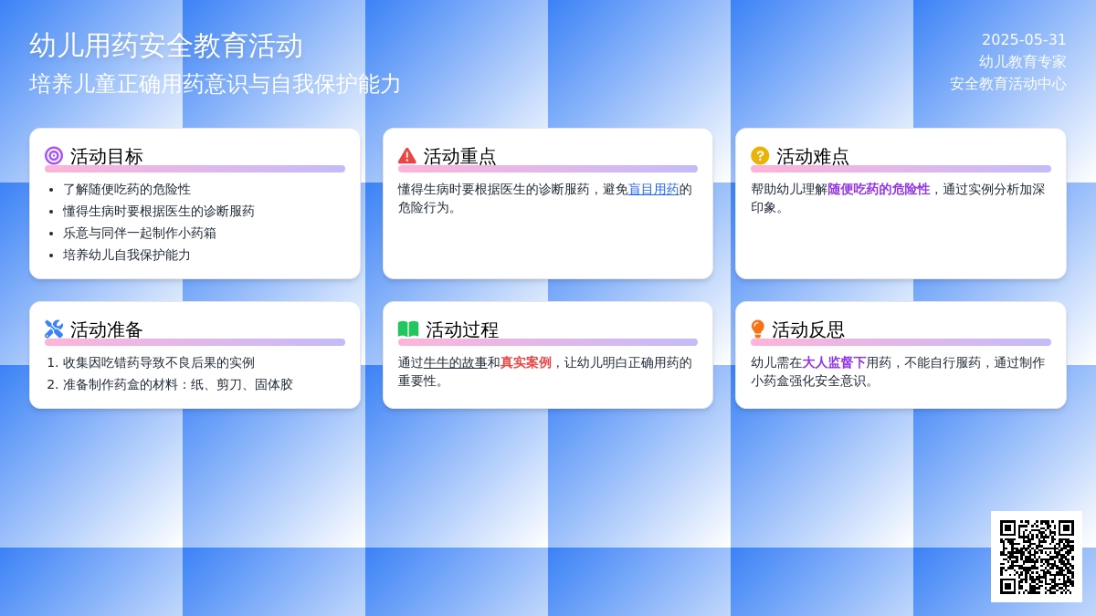 大班健康保健活动吃药的安全教案反思