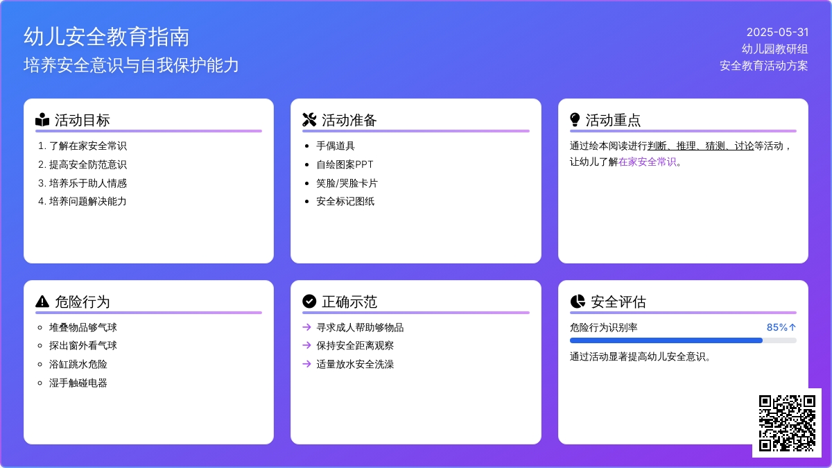 大班安全教育在家里我会保护自己教案反思