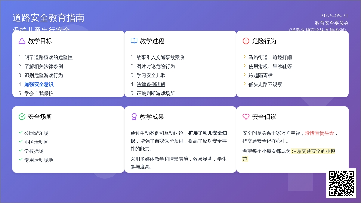 幼儿园交通安全路上不安全教案反思