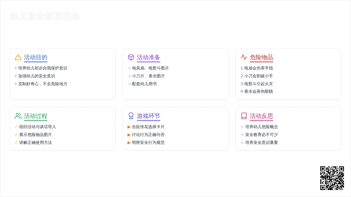 中班安全活动这些东西不能碰教案反思
