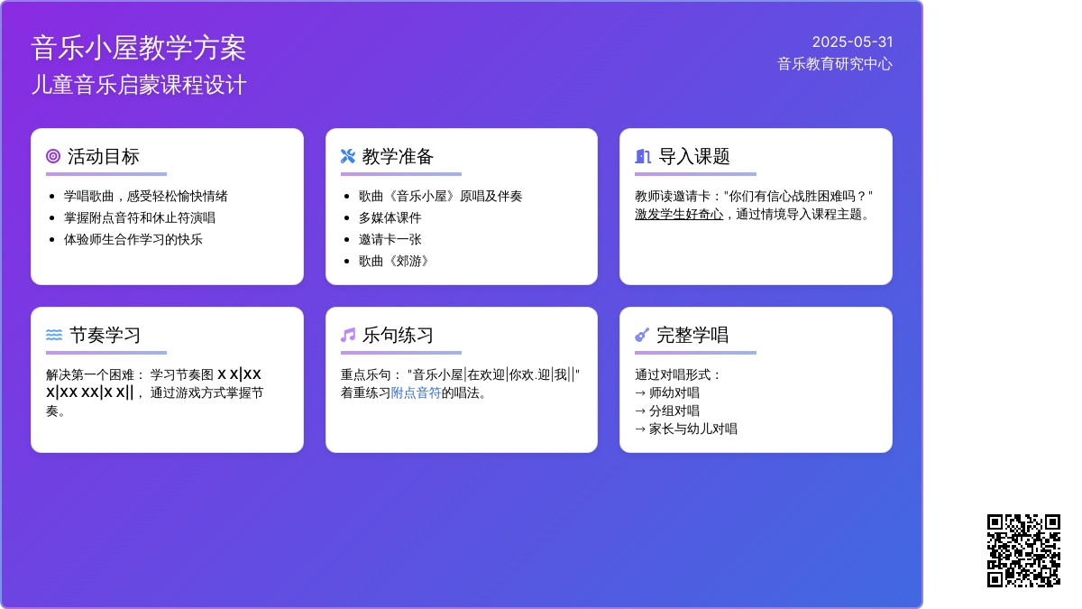 大班音乐活动音乐小屋教案反思