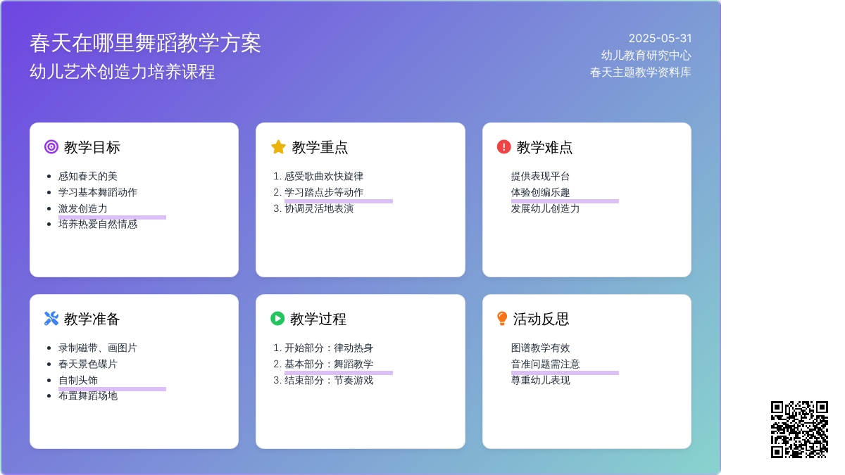 大班音乐下册舞蹈——春天在哪里教案反思