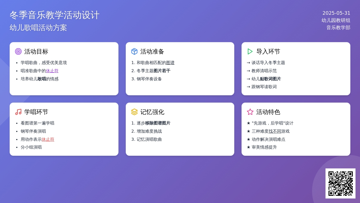大班音乐活动冬天的花教案反思