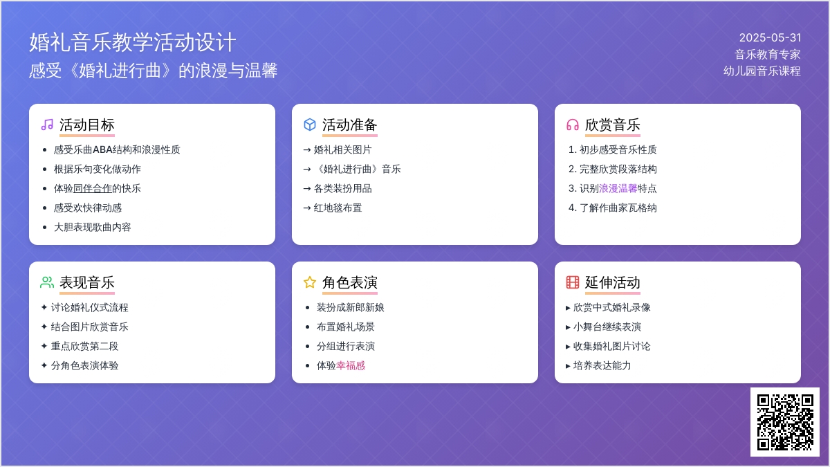大班音乐婚礼进行曲教案反思
