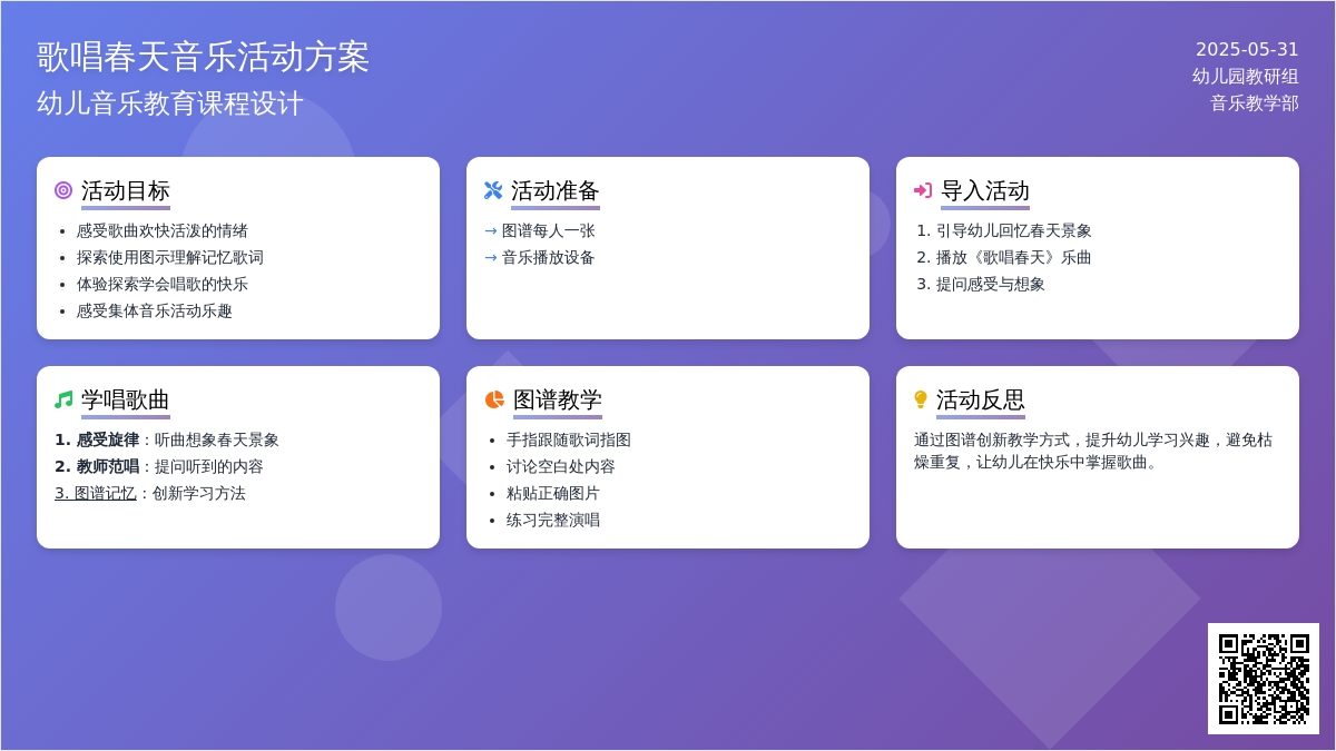 大班音乐优质课歌唱春天教案反思