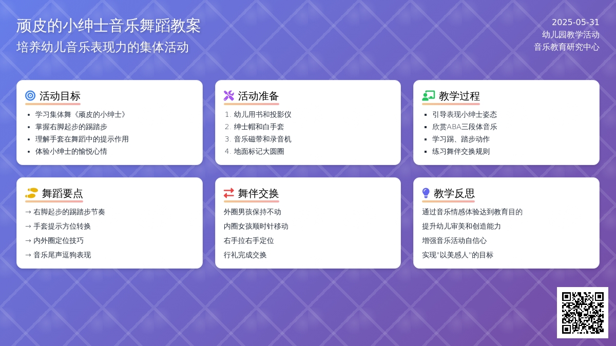 大班音乐顽皮的小绅士教案反思