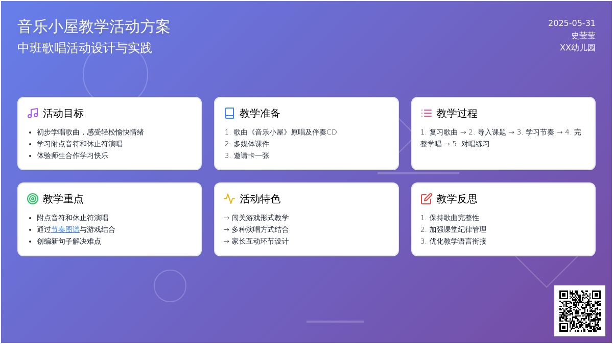 大班音乐音乐小屋教案反思