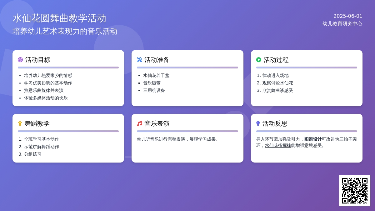大班音乐水仙花圆舞曲教案反思