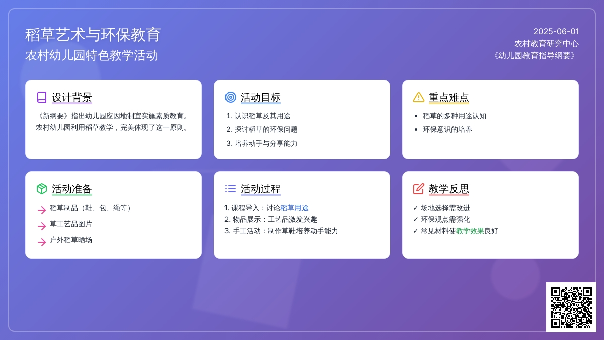 大班主题有用的稻草教案反思