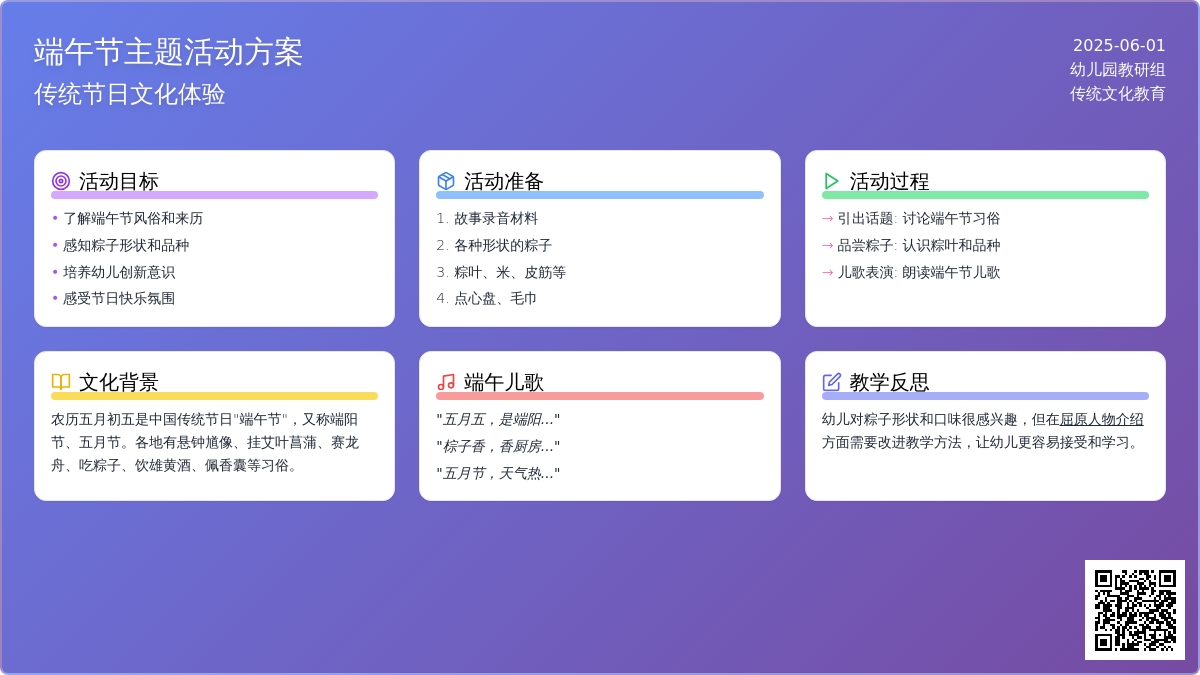 大班主题中国人的端午节教案反思