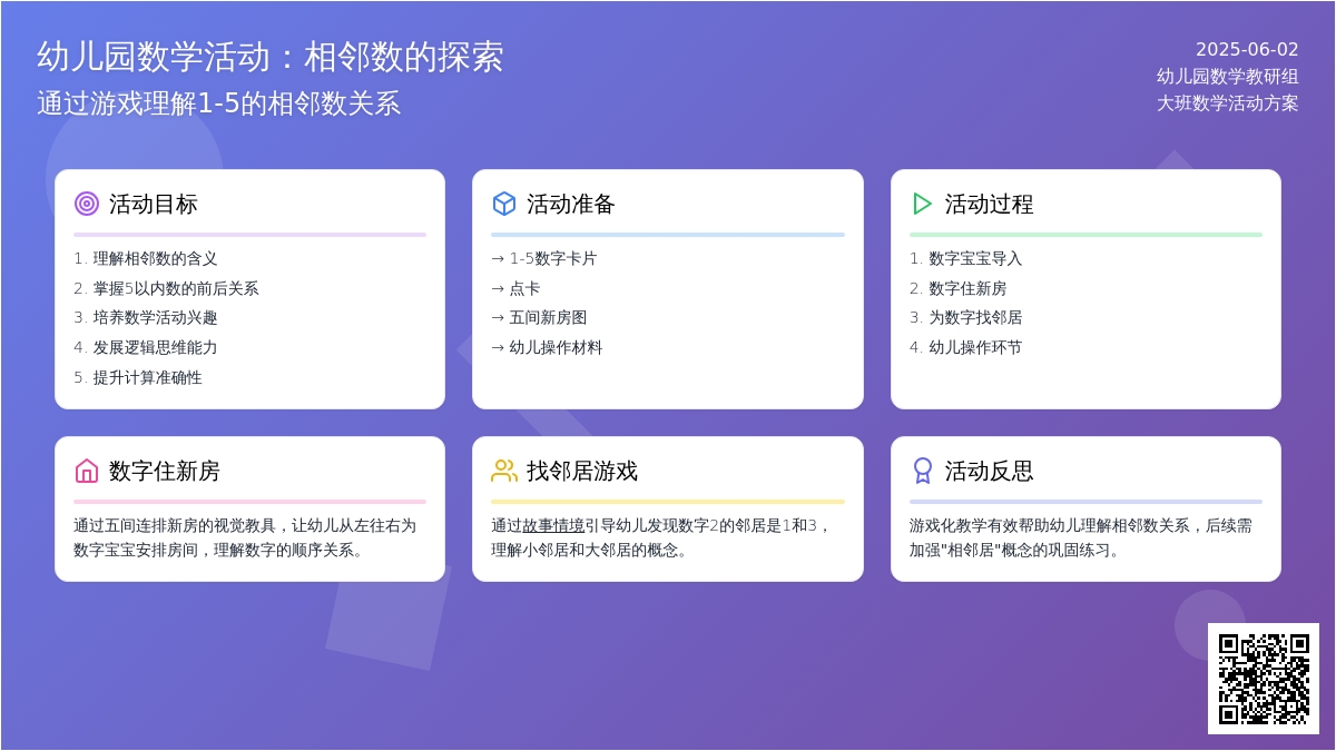 大班计算活动找邻居教案反思
