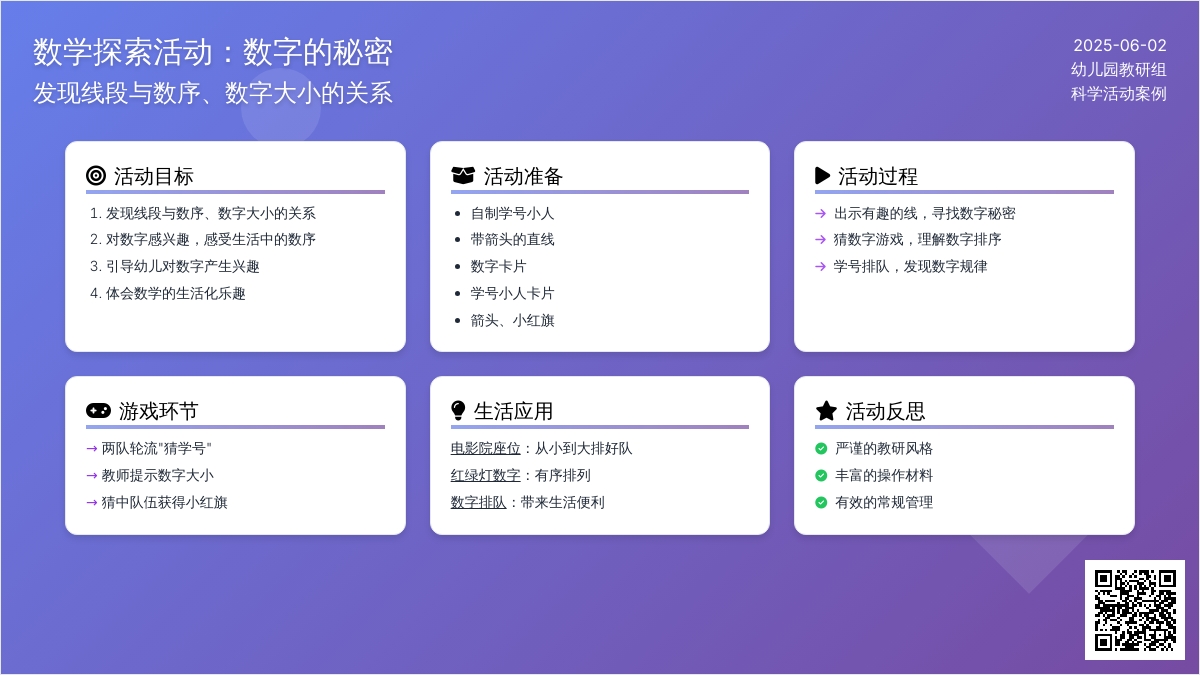 大班数学学习活学号小人教案反思