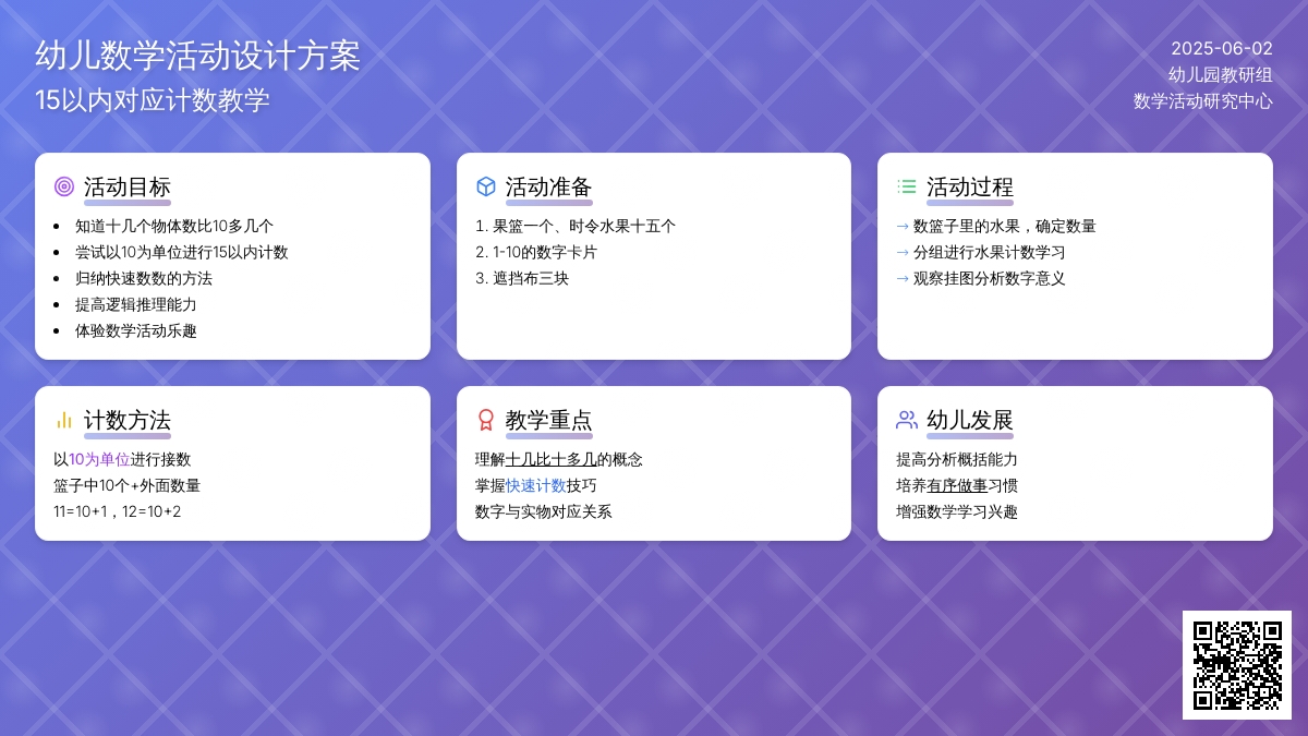 大班数学数松果教案反思