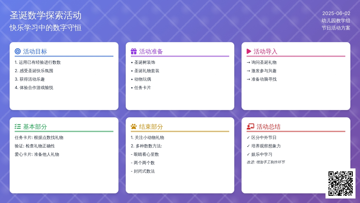 大班数学圣诞节礼物教案反思