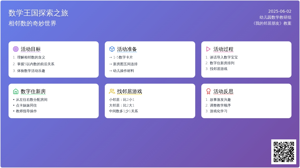 大班数学找邻居教案反思