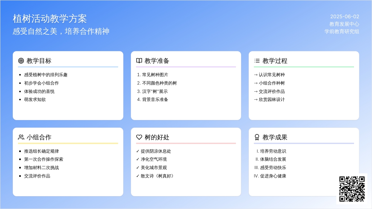 大班数学一起来种树教案反思