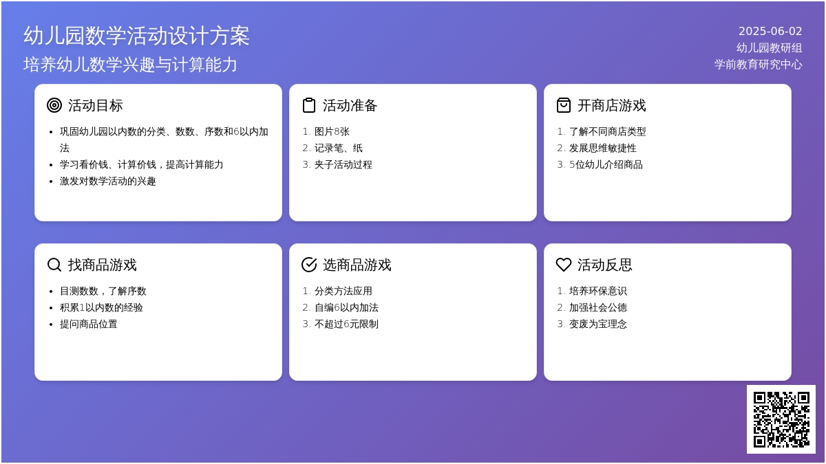 大班数学开商店教案反思