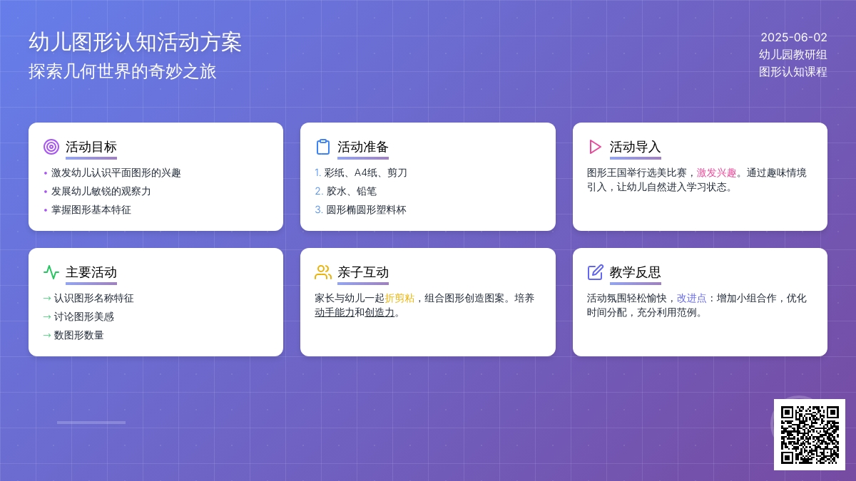 大班数学公开课有趣的图形教案反思