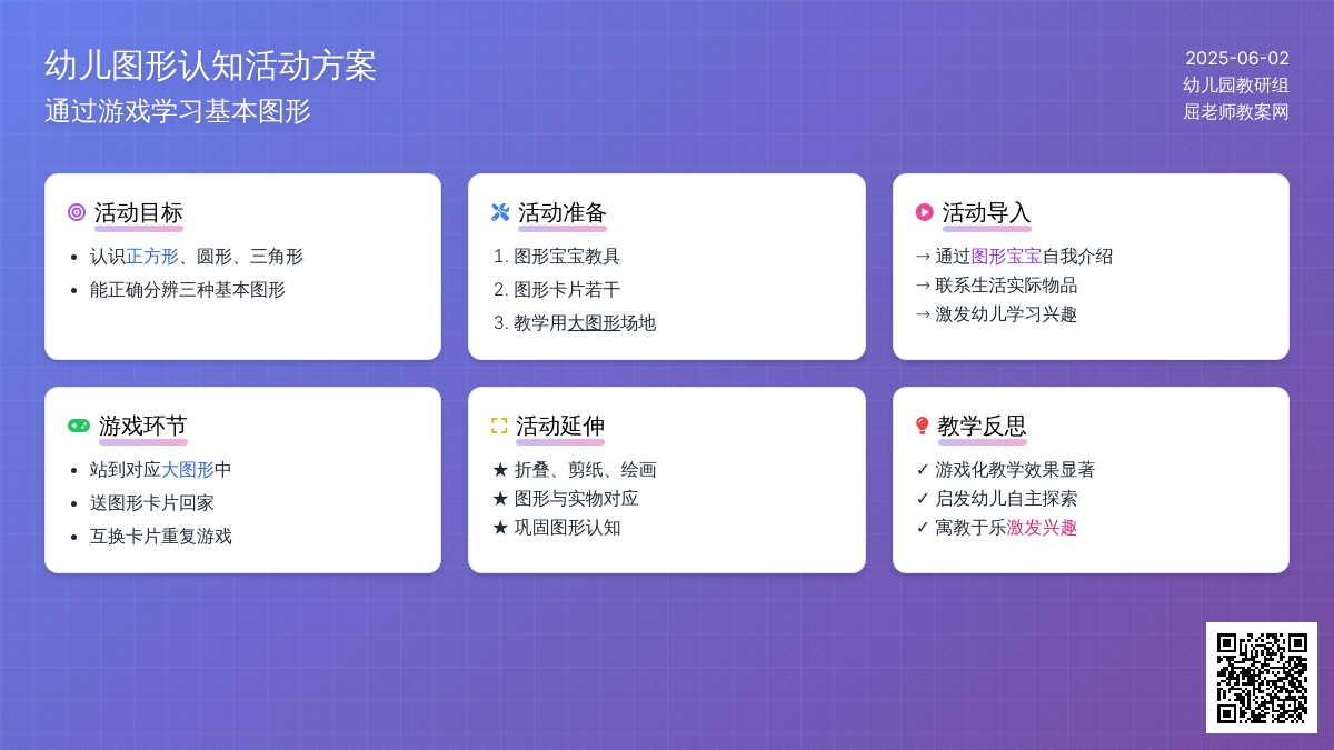 大班数学送图形孩子回家教案反思