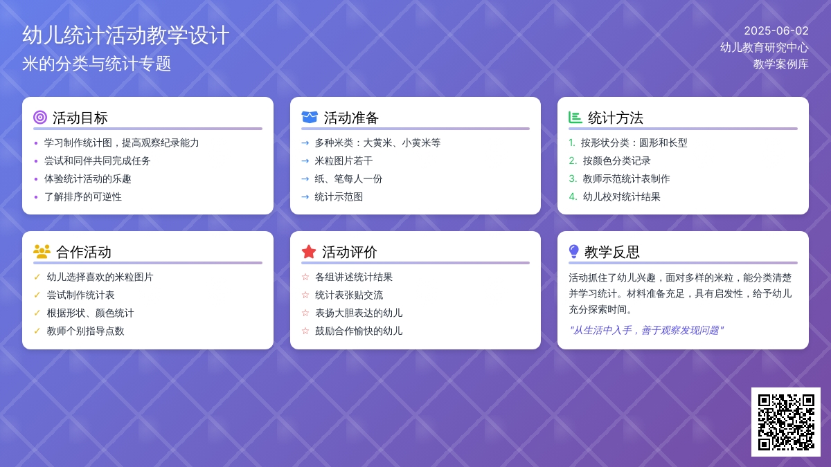 大班数学米粒家族教案反思