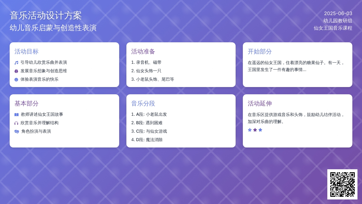 中班音乐活动糖果仙子舞曲教案反思