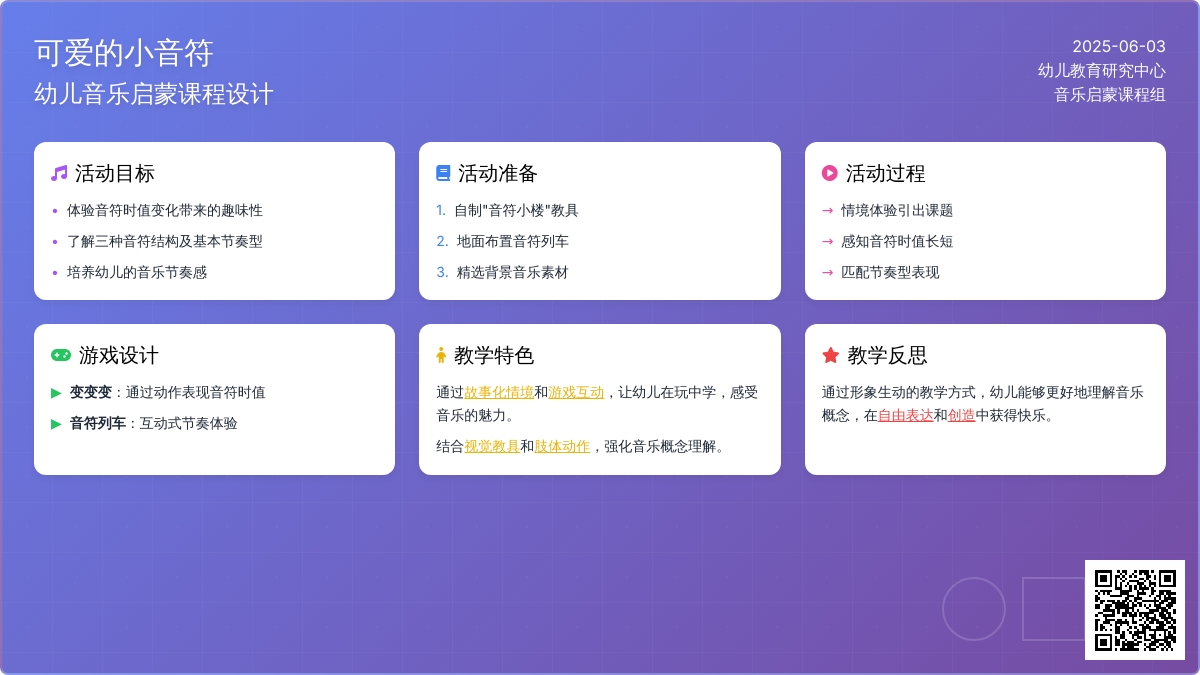 中班音乐活动可爱的小音符教案反思