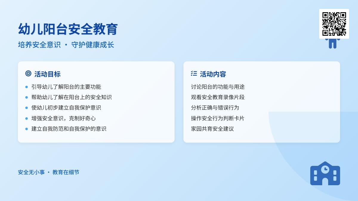 中班安全公开课阳台上的安全教案反思
