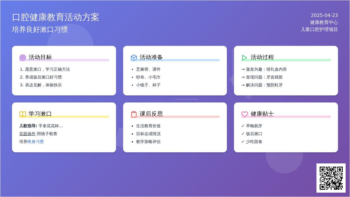 小班健康公开课漱口教案反思