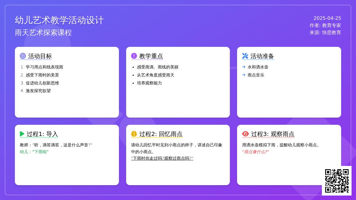 小班健康下雨了教案反思