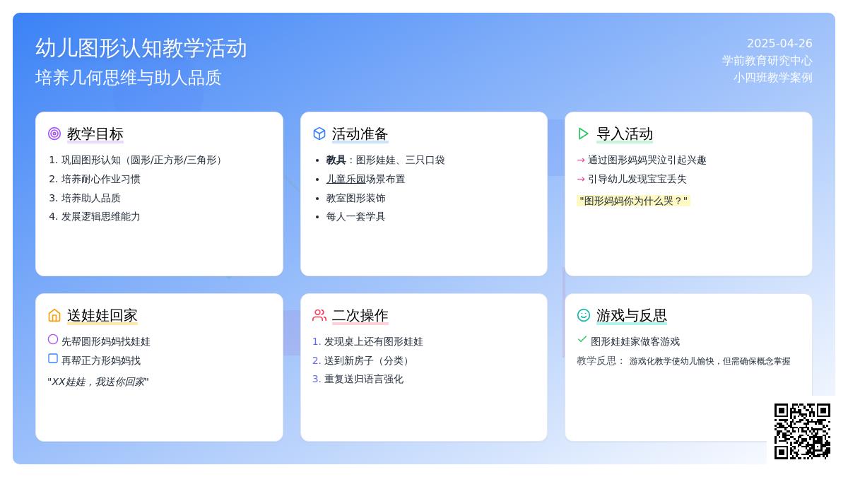 小班数学熊猫找家教案反思