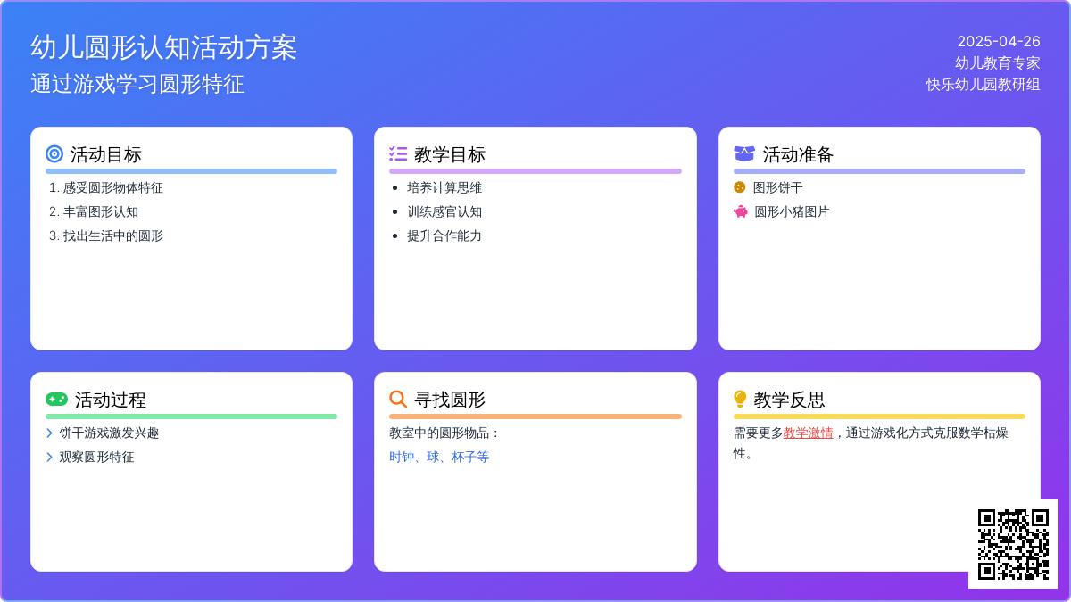 小班数学优质课认识圆形教案反思