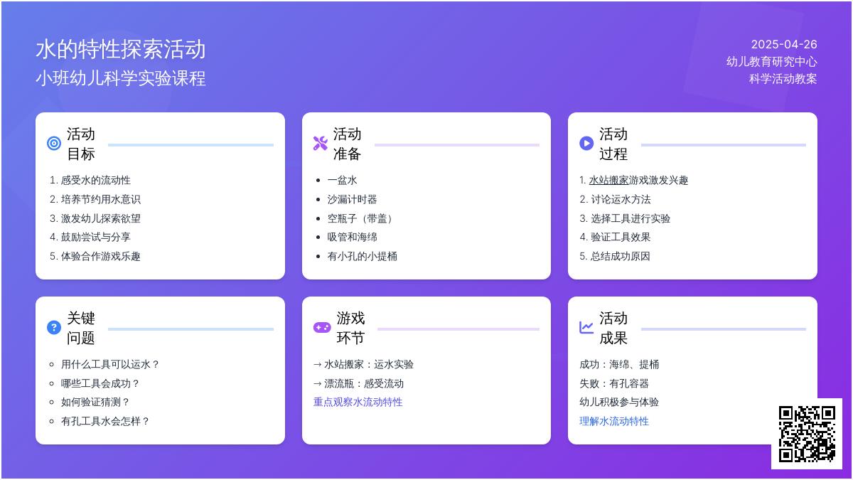 小班科学公开课有趣的水教案反思