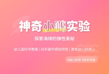 小班科学神奇的小鸭教案反思-幼师课件网