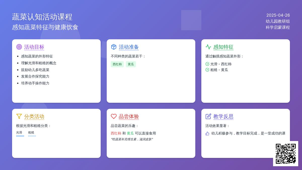 小班科学活动亲亲蔬菜教案反思