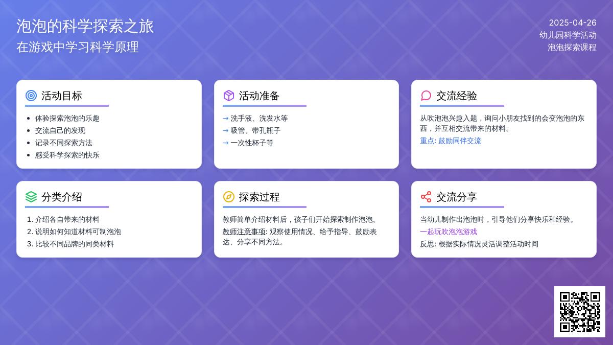 小班科学泡泡从哪里来教案反思