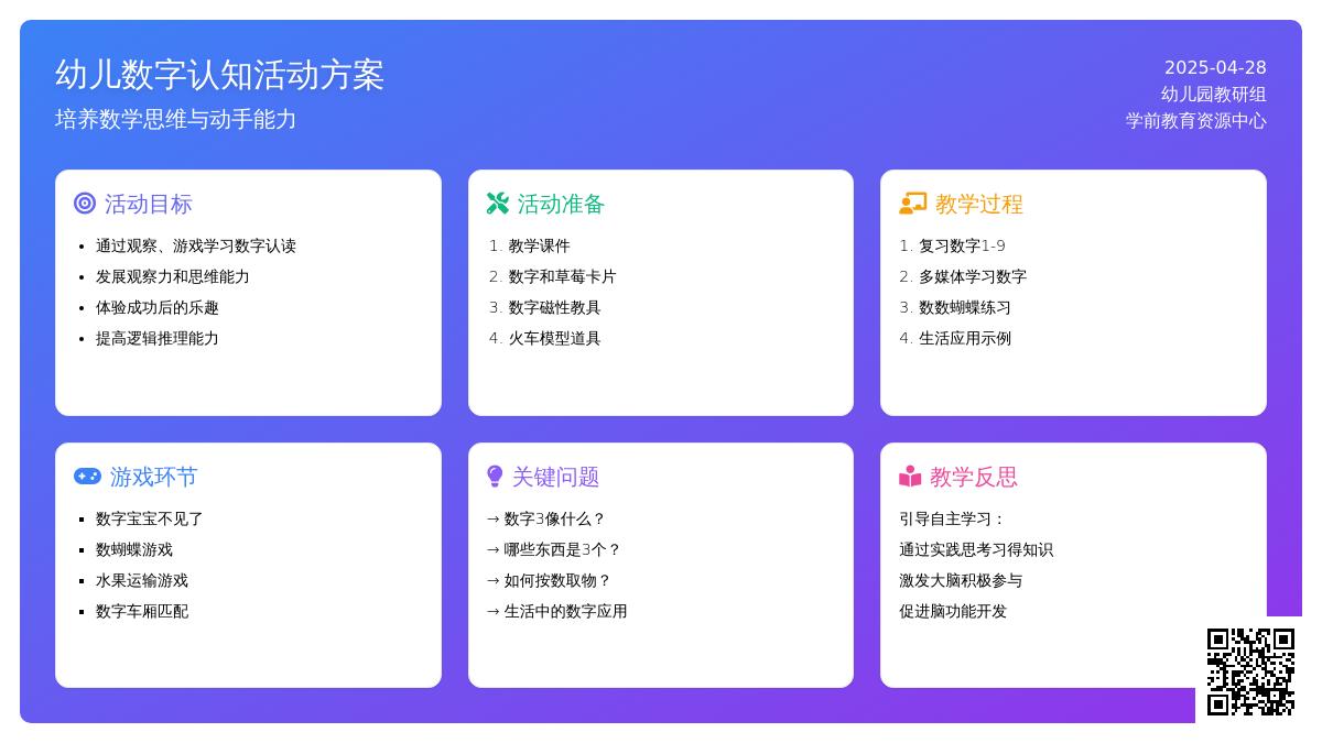 小班数学认识数字3教案反思