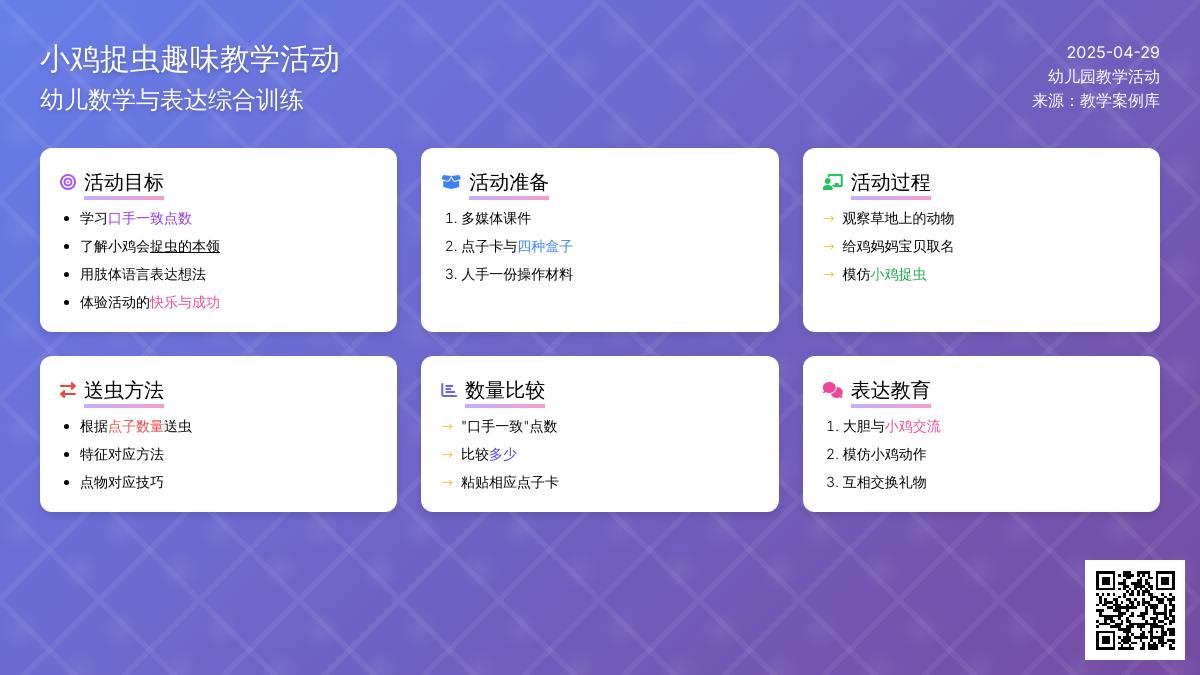 小班数学优质课小鸡捉虫教案反思