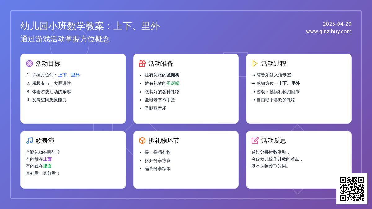 小班数学上下里外教案反思