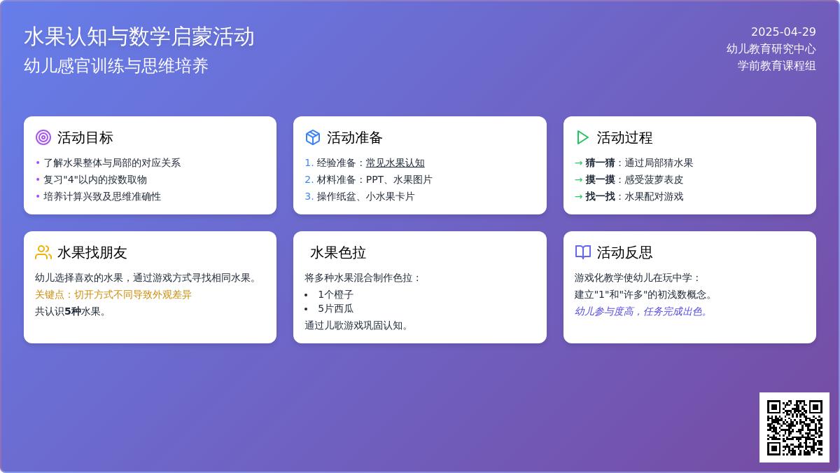 小班数学好吃的水果教案反思