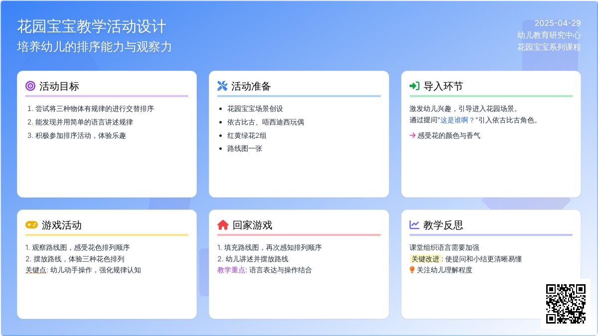 小班数学快乐的花园孩子教案反思