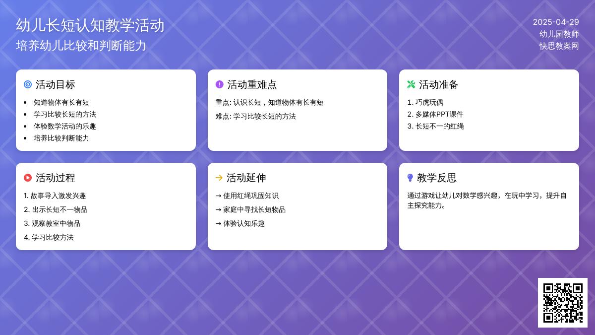 小班数学认识大小和长短教案反思