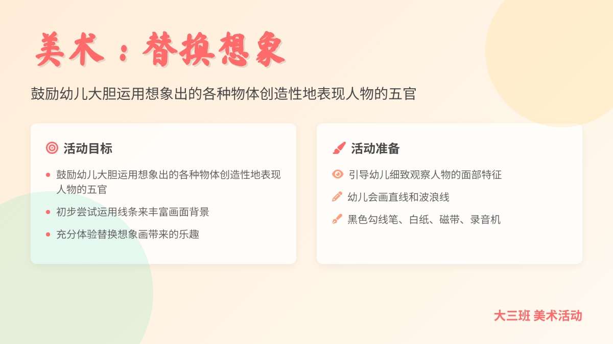 美术：替换想象