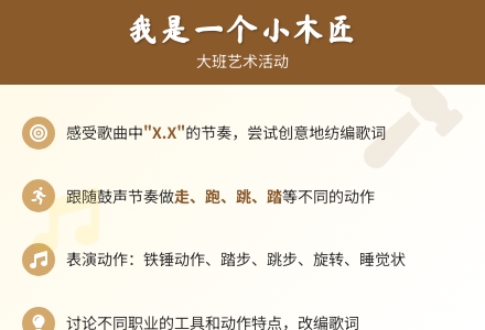 艺术：我是一个小木匠(大班)-幼师课件网