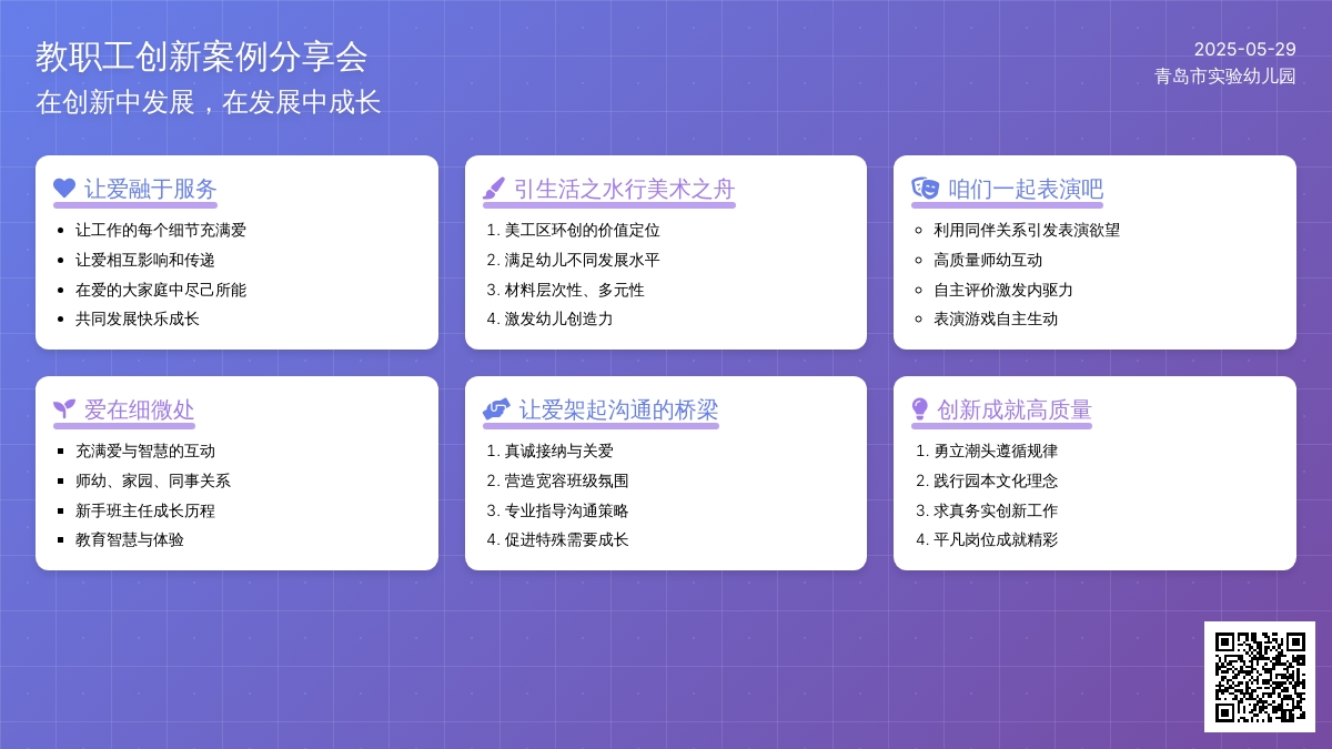 智慧共享 协同前行——我园开展创新工作经验分享活动