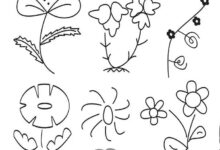 各种各样的花朵画法，快来收藏！-幼师课件网