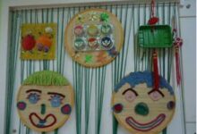 让废旧物“活”起来的墙饰设计-幼师课件网
