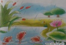 幼儿园小班语言儿歌：小雨点-幼师课件网