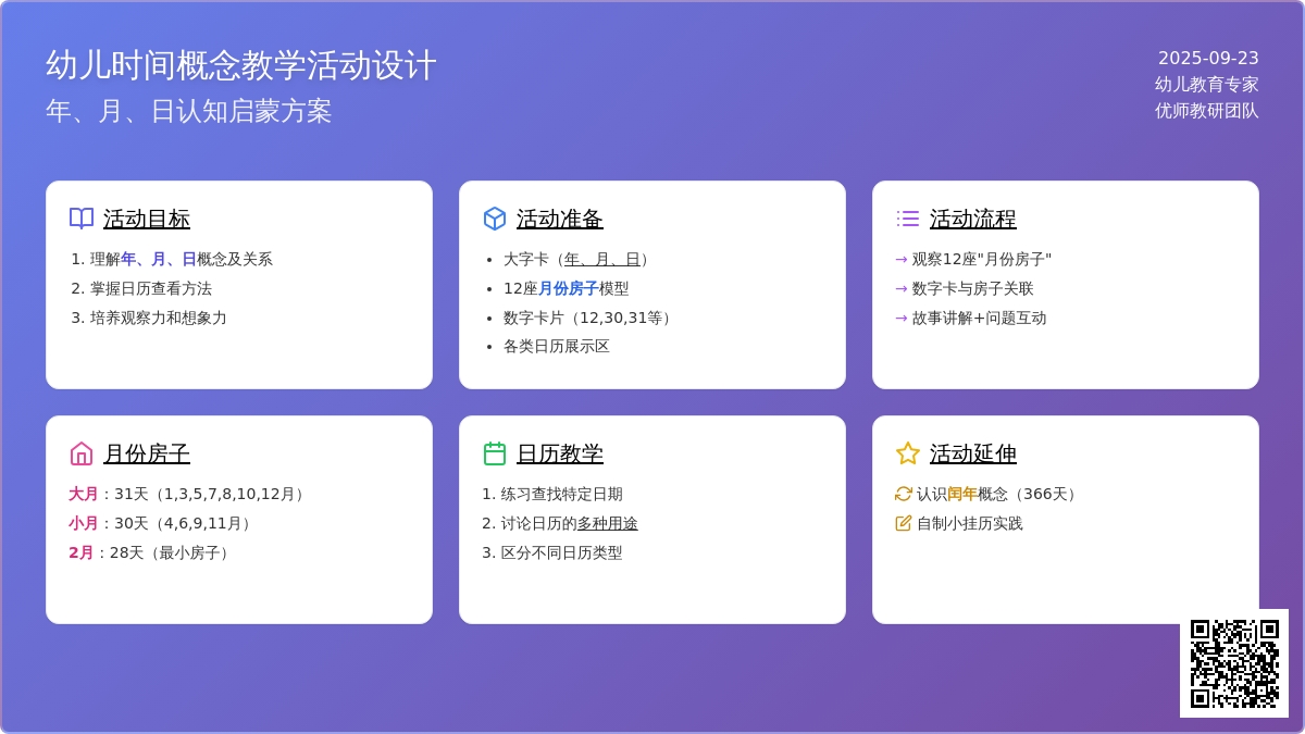 幼儿园大班数学活动：有趣的数字